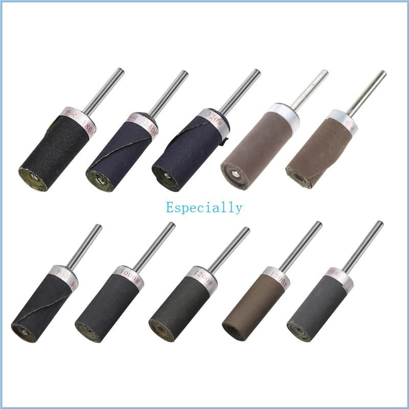 Esp 3 มม.กระดาษทราย Buffing Rod กระบอกกระดาษทราย Rods บดสําหรับหัวกรวด ...