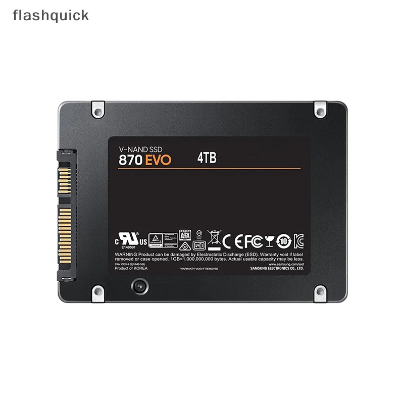 Flashquick 870 EVO SATA III SSD ฮาร์ดดิสก์ภายนอกภายใน Solid State Drive ...