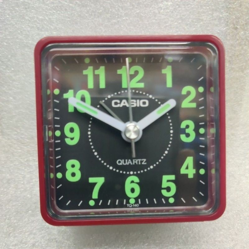 นาฬิกาปลุก นาฬิกาปลุกตั้งโต๊ะ CASIO TQ-140 /TQ-141/TQ-218 ของแท้ 100% ...