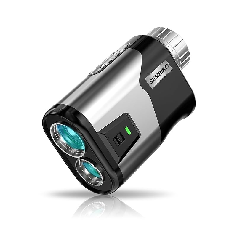 《JAPAN》★Laser Golf Rangefinder - Class 2 Safe Laser Range Finder Silver ...