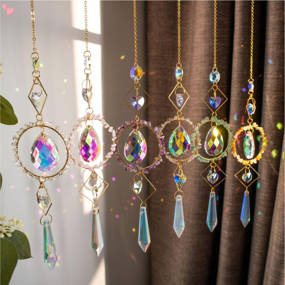 คริสตัล Suncatcher Sun Catchers หน้าต่างในร่มแขวน Sun Catchers คริสตัล ...
