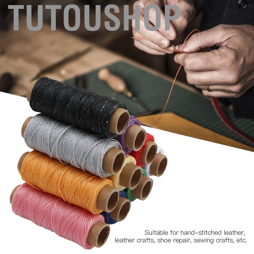 Tutoushop ความต้านทานการสึกหรอ Strong Waxed String ด้ายกันลื่นใช้งานได้ ...