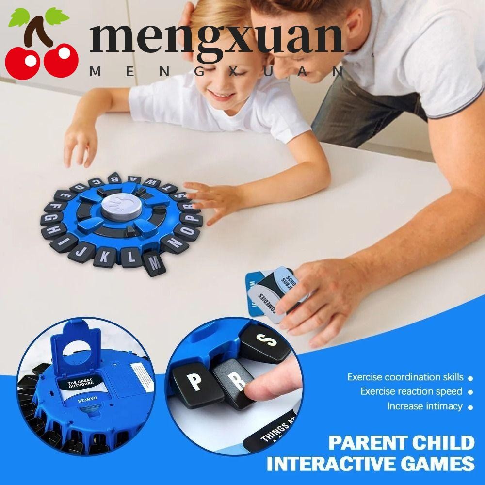 Mengxuan Word Game กระดานหมากรุก, Letter Pressing FastPaced Family