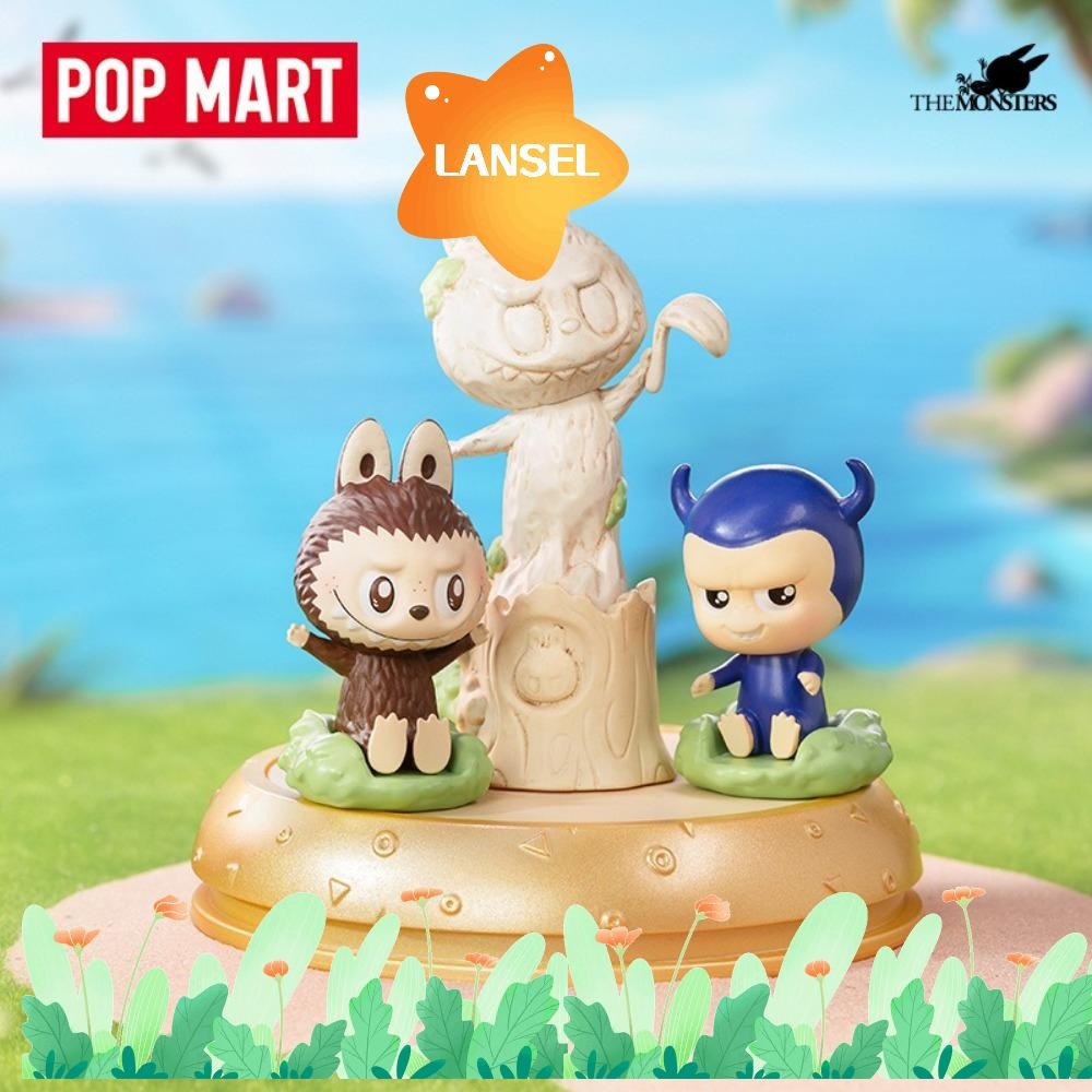 Lansel Box Dolls, POPMART Handheld LABUBU Box Figurine, ของแท้ Guess ...