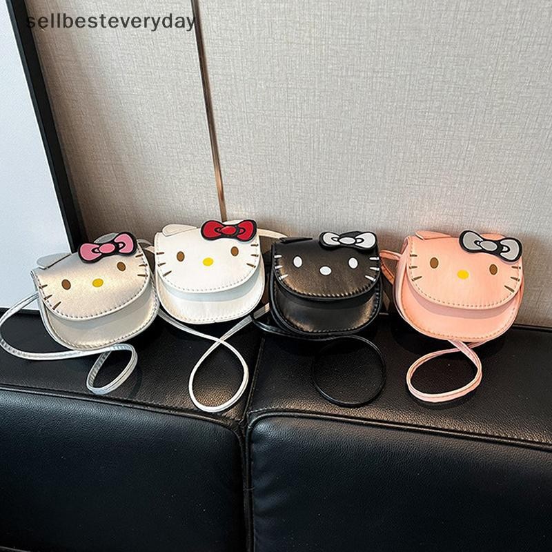 SETH ใหม่ Kawaii Hello Kitty การ์ตูน Crossbody กระเป๋าสตางค์อะนิเมะ ...
