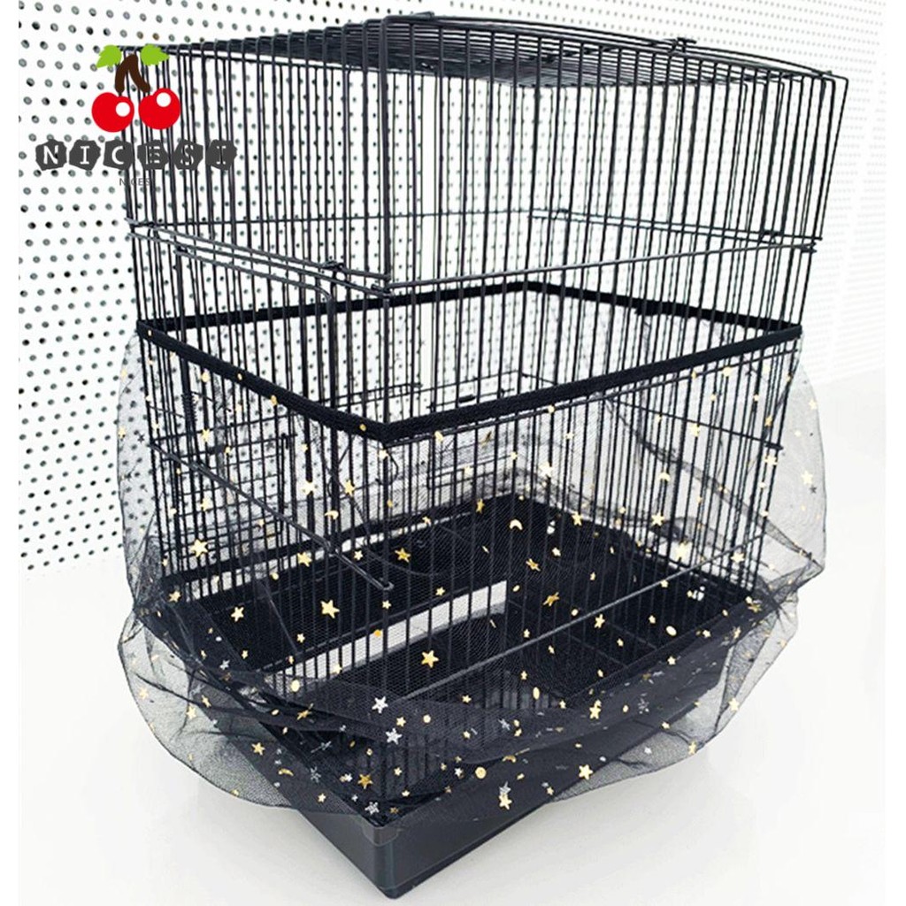 Curated visual reference: Gallery Detail: Nicesi Bird Cage Shining Shell กระโปรง Airy Mesh Garden Parrot