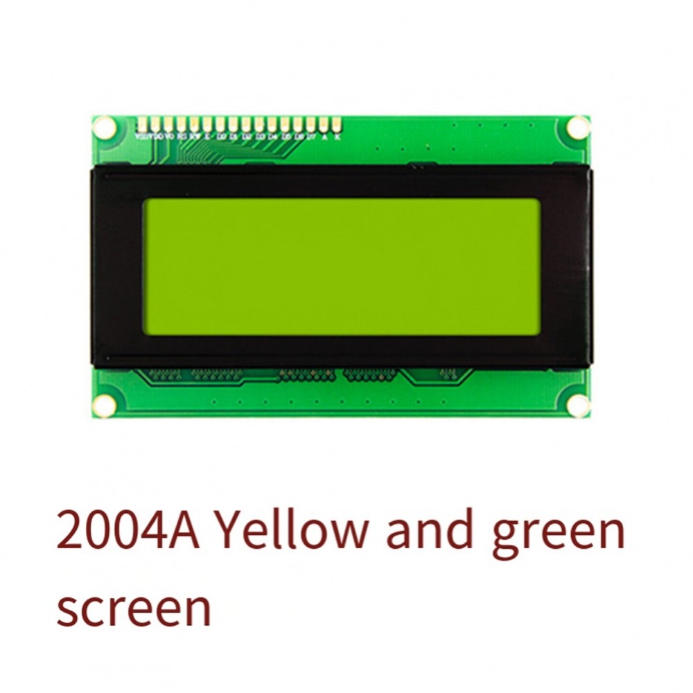 โมดูลแสดงผล LCD คู่ 2004A พร้อมไฟแบ็คไลท์สีเขียวและตัวเลือกการเชื่อมต่อ ...