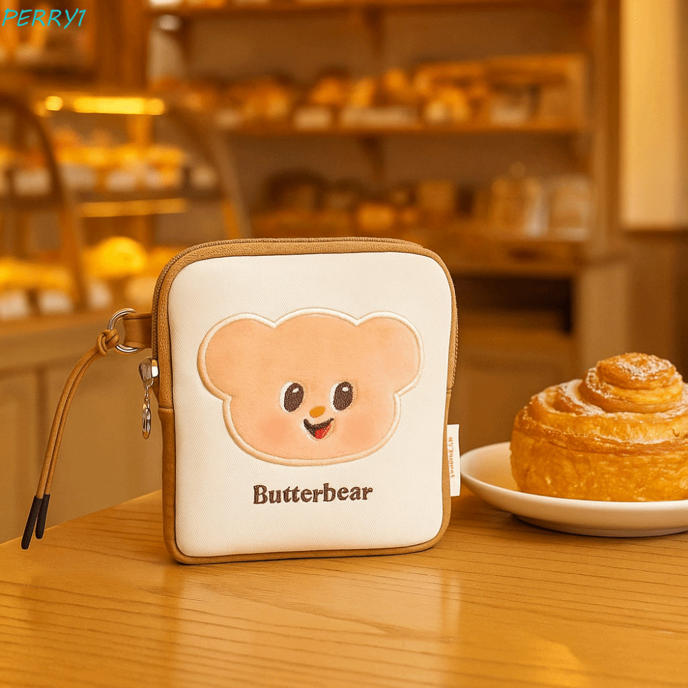 Perry Bread Wallet กุญแจห้อยชื่อบัตร กุ๊บแบเรอร์ กระเป๋าใส่เหรียญ ...