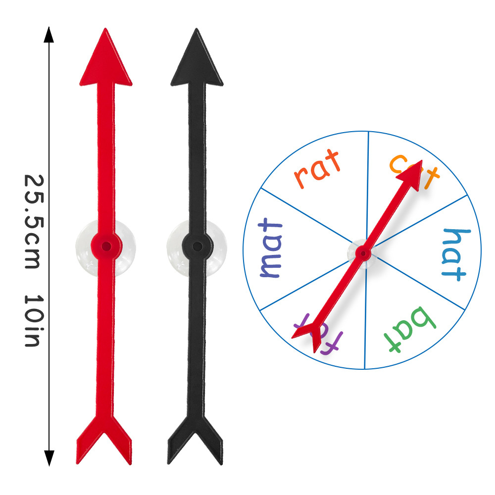 Arrow Spinner การเรียนรู้ของเล่นสําหรับ Homeschool Party พลาสติก Arrow ...