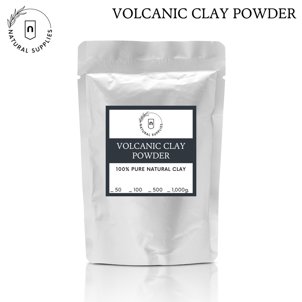 Volcanic Clay Powder ผงโคลนภูเขาไฟ 50, 100, 500, 1000 g. | Shopee Thailand