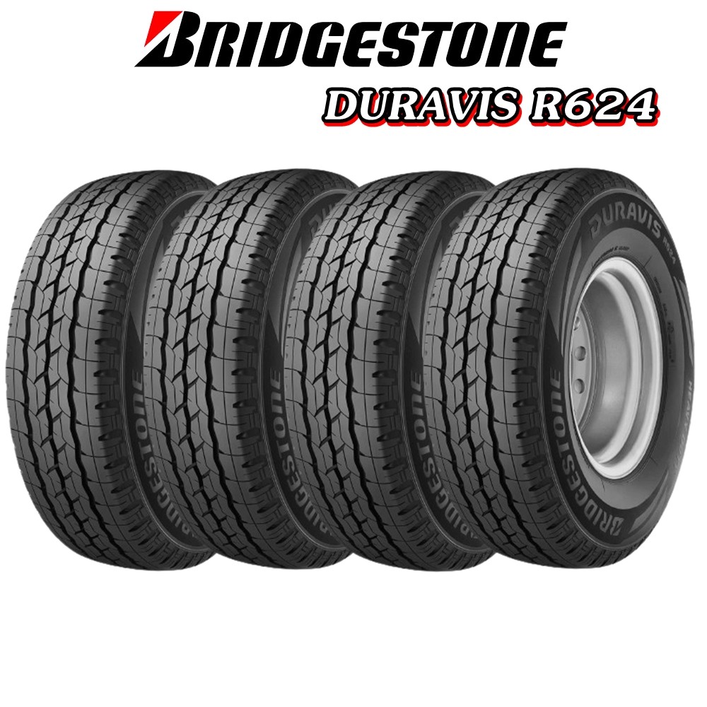 ยางรถยนต์ ขนาด 225/75R15 รุ่น DURAVIS R624 ยี่ห้อ Bridgestone ยางใหม่ ...