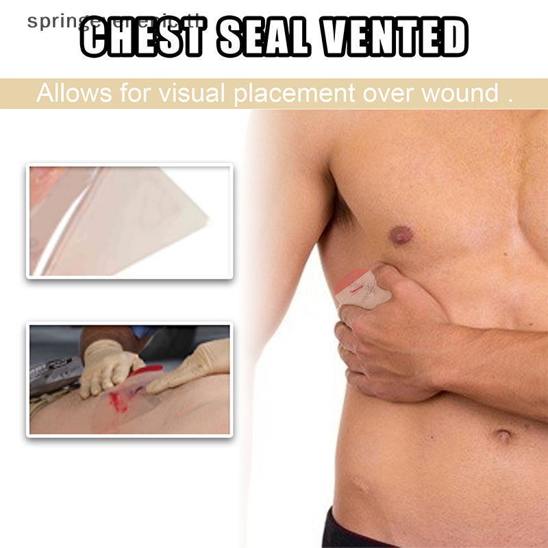 Springevenepic 10pcs Safety Survival ฉุกเฉินการบาดเจ็บสติกเกอร์หน้าอก ...