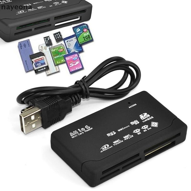 [NAY] เครื่องอ่านการ์ดหน่วยความจํา USB ภายนอกออลอินวัน SD Mini MMC XD ...