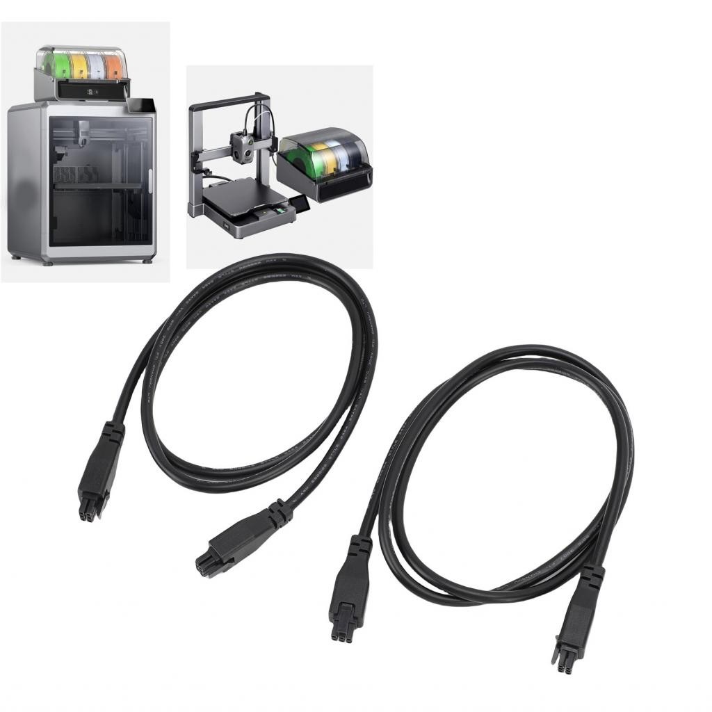 CFS Extension Cord 2pcs 1 เมตร 6 Pin Connection สายยางปลอกยางสำหรับ ...