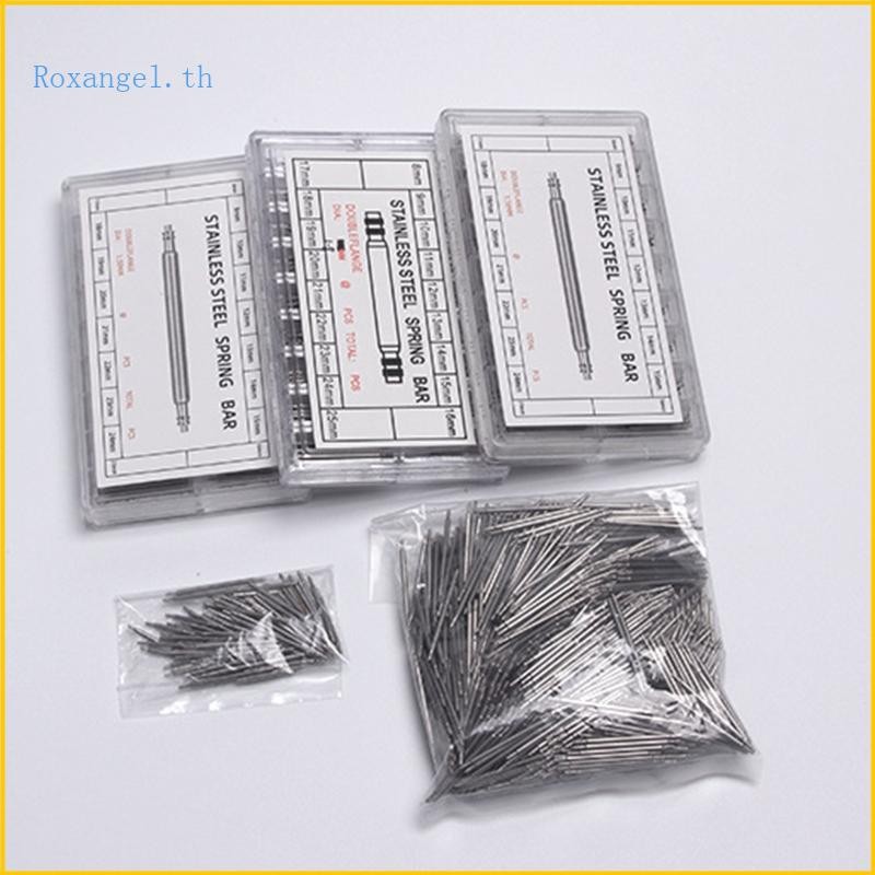 ROX Watchmaker สายนาฬิกาสปริงบาร์สายรัด Link Pins ชุดซ่อมเหล็ก ...