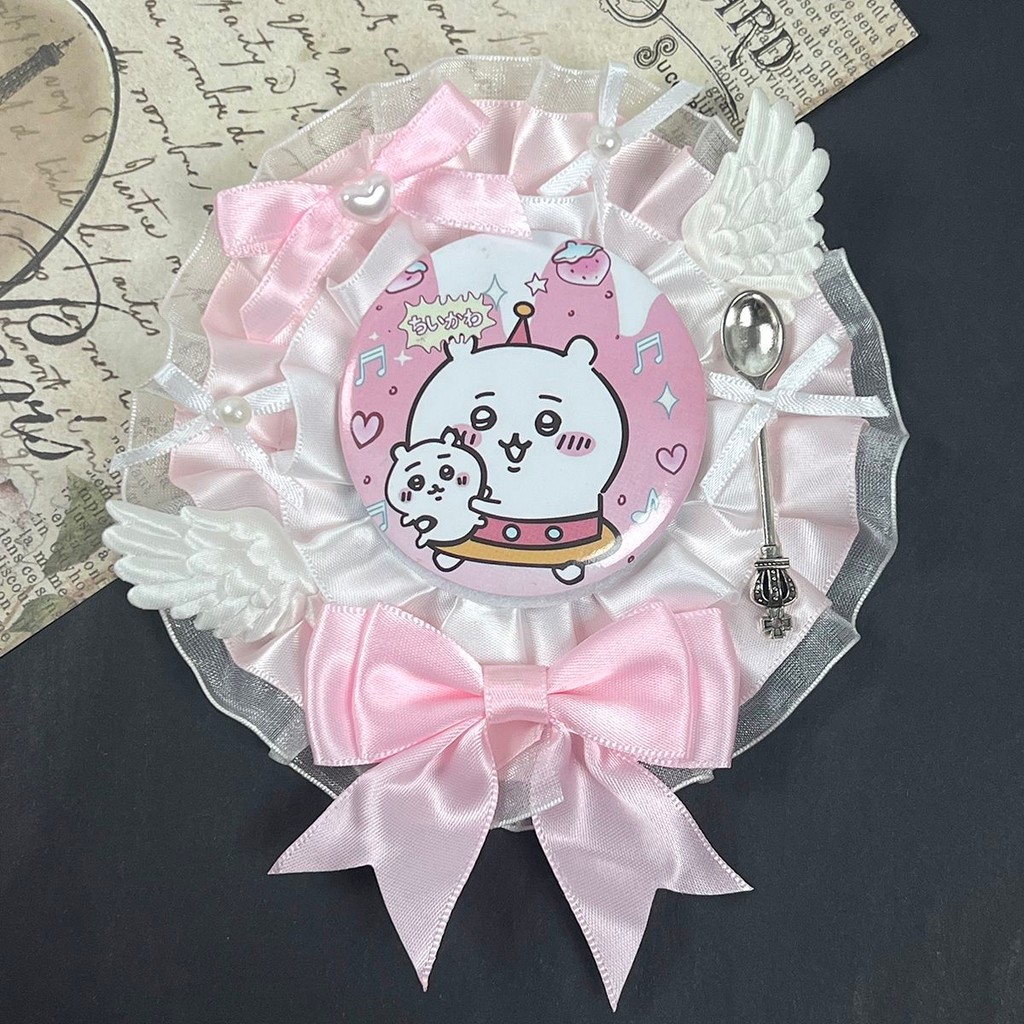 น่ารักสุดๆ!F & X Bar Chitto Angel Wings Bow Pain Bag ลูกไม้ Handmade ตก ...
