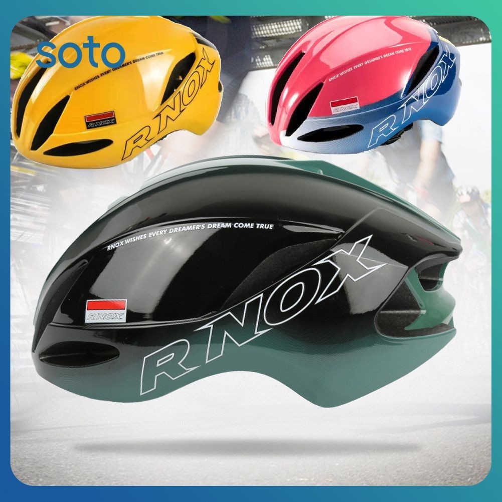 Rnox หมวกกันน็อคขี่จักรยานจักรยานเสือหมอบจักรยานเสือภูเขาป้องกันการดูด ...