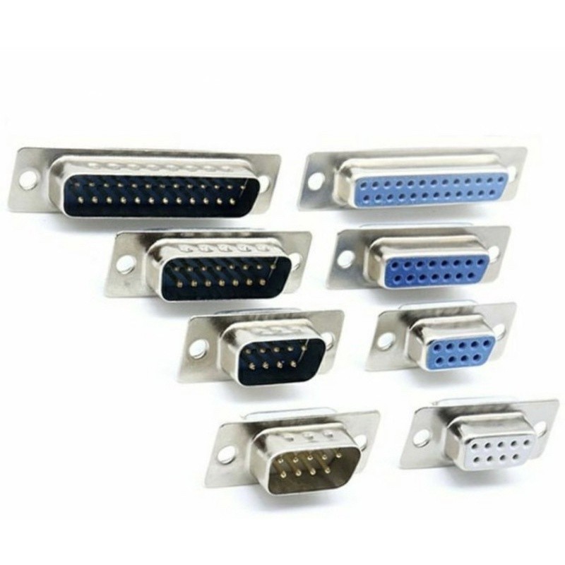 พร้อมส่งออกบิลได้ ชุดหัวประกอบ DB-9 DB9 ,DB15 , DB25 Male Female ...