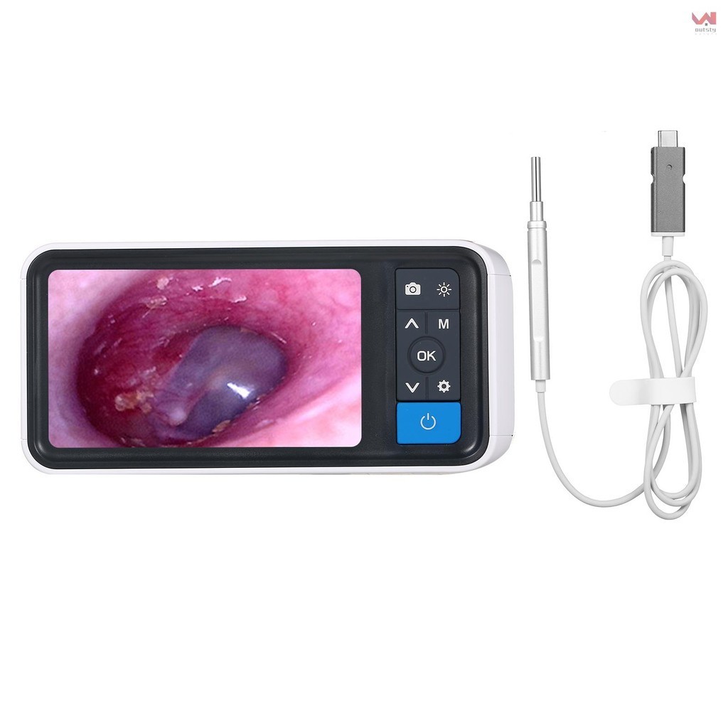 กล้องดิจิตอล Otoscope กล้อง Endoscope Ear Picker 6 ไฟ LEDs 2500mAh ...