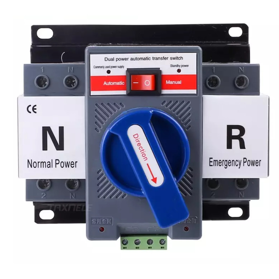 ATS Automatic Dual Power Transfer Switch 2P 63A สวิตซ์สลับแหล่งจ่ายไฟ ...