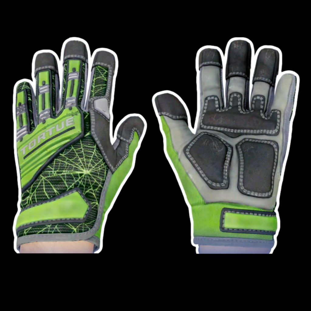 CSGO Peripheral Green Mesh Gloves | Shopee Thailand