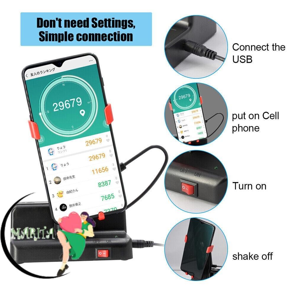 Marita Steps Counter,ที่วางโทรศัพท์อัตโนมัติSwaying Phone Shaker,Quiet ...