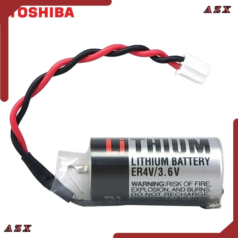 งานแท้ สินค้าพร้อมส่งER4V3.6V แบตเตอรี่ Battery ER4V/ (3.6V). TOSHIBA ...