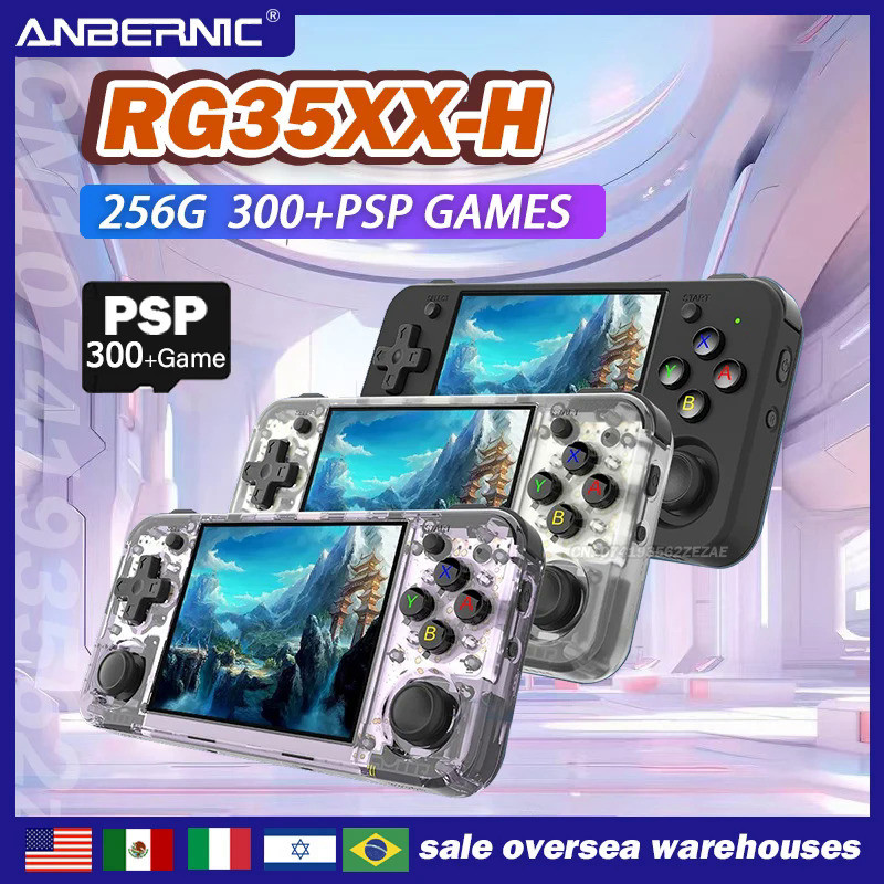 ANBERNIC RG35XX H Handheld Consoles 3.5inch IPS Screen Retro Game