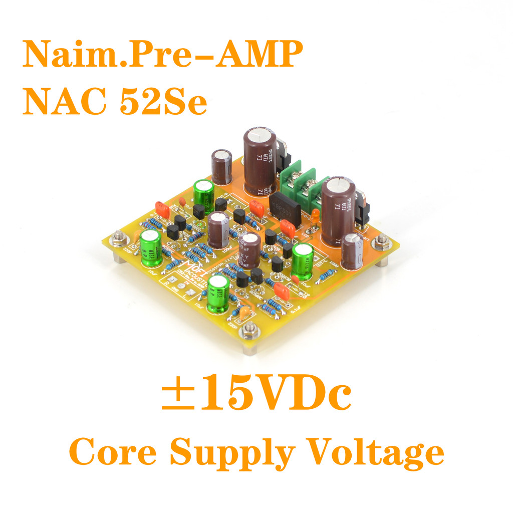 Naim -Circuit-NAC52Se-Fully Discrete Pre-Amplifier-DIY Kit & Finished ...