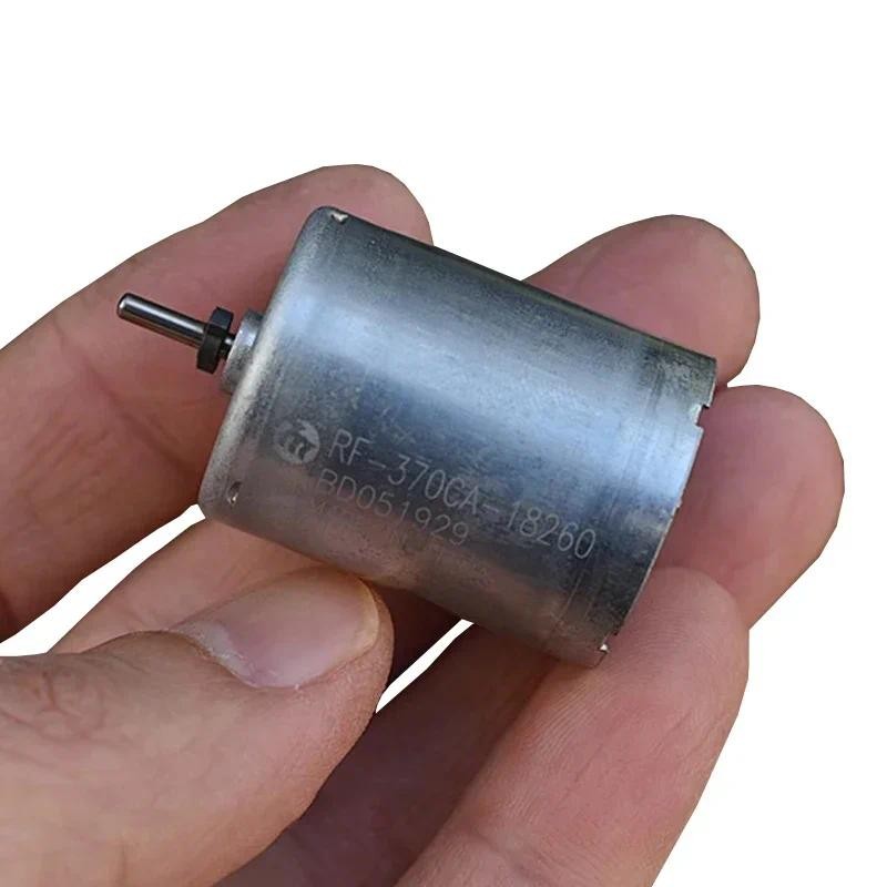 Motor DC Mabuchi RF-370CA-26100 – Carbones Nuevos, 3V-6V, Ideal Para Proyectos Solares, Experimentos Y DIY.