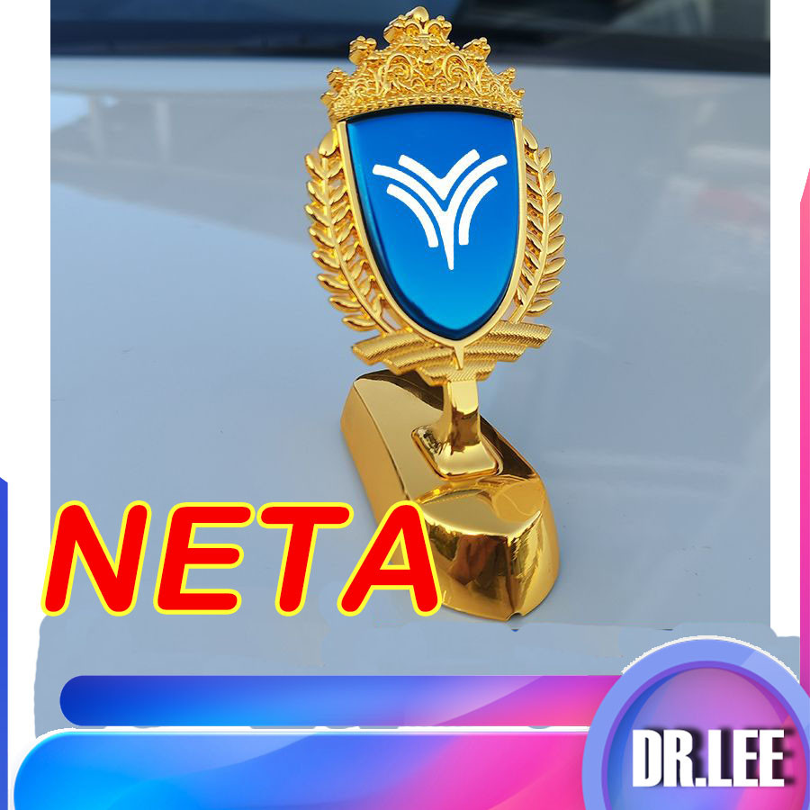 [พร้อม] Neta V การปรับเปลี่ยนโลโก้สามมิติ Neta x/v II ฝากระโปรงหน้าโลหะ ...
