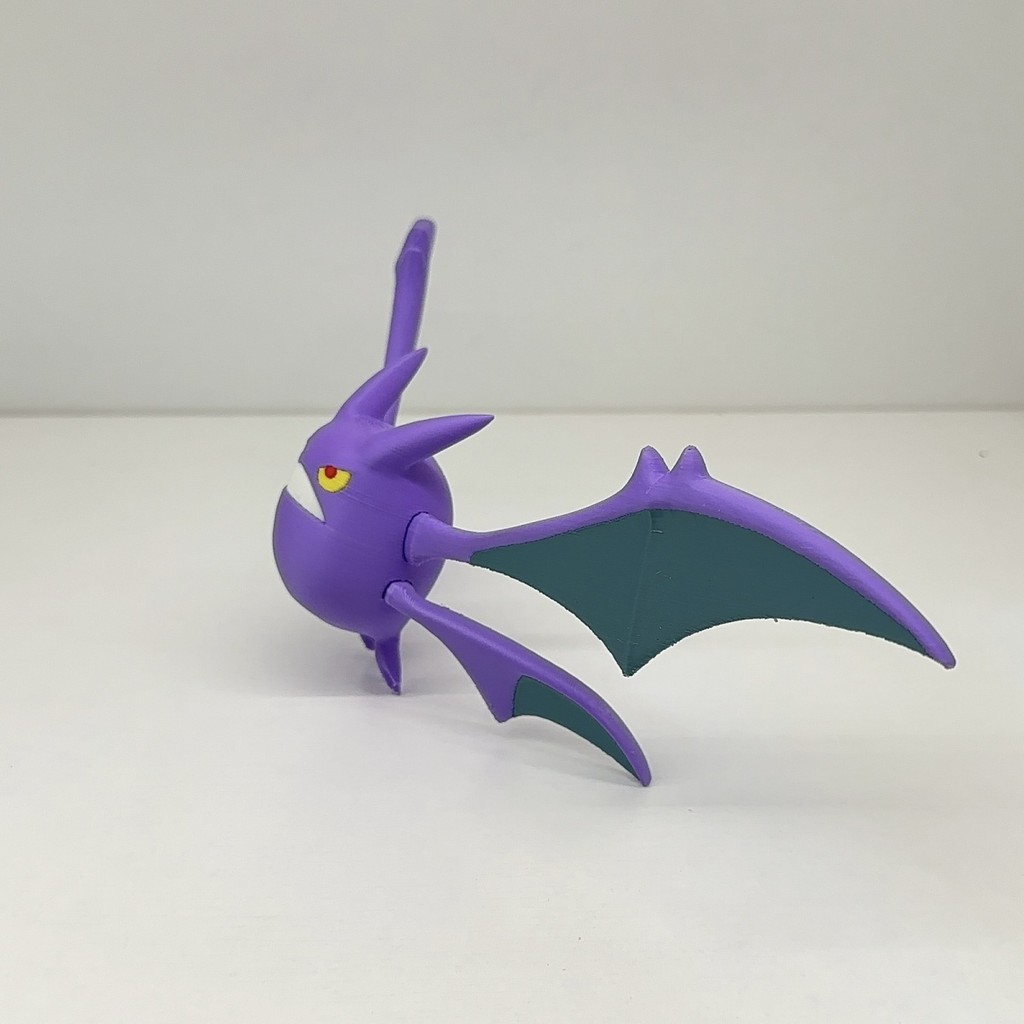 Pokémon Scale World 1: 20 Fork Bat Fork Bat Model Figure Desktop ...