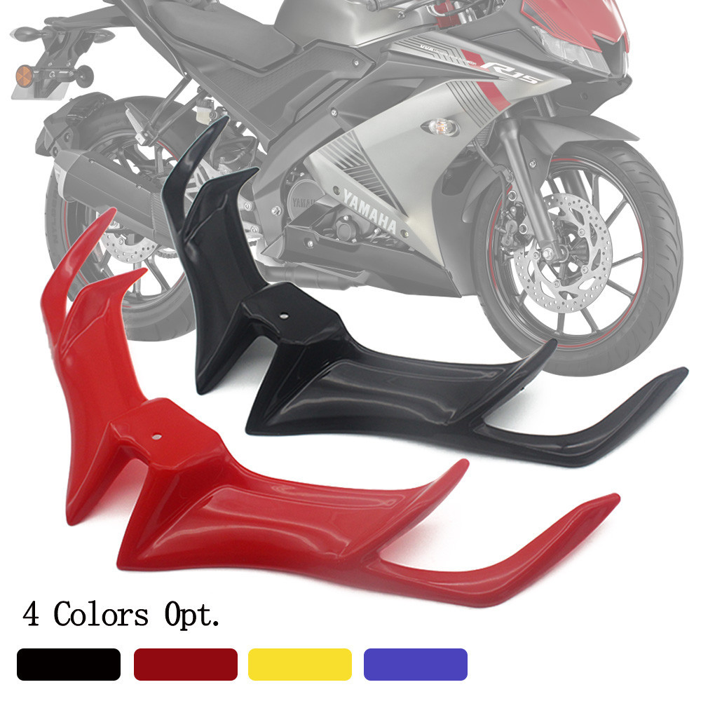 รถจักรยานยนต์ด้านหน้า Fairing Aerodynamic Winglets Racing สปอยเลอร์ ...