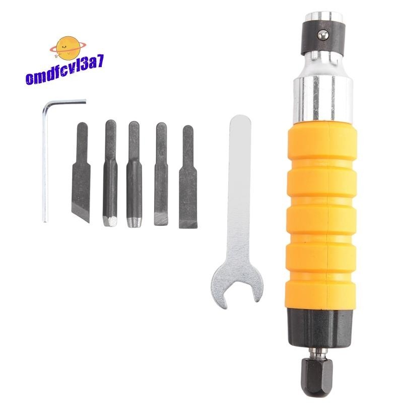 omdfcvl3a7High-Carbon Steel Electric Chisel + 5 มีด + ประแจเปิด ...
