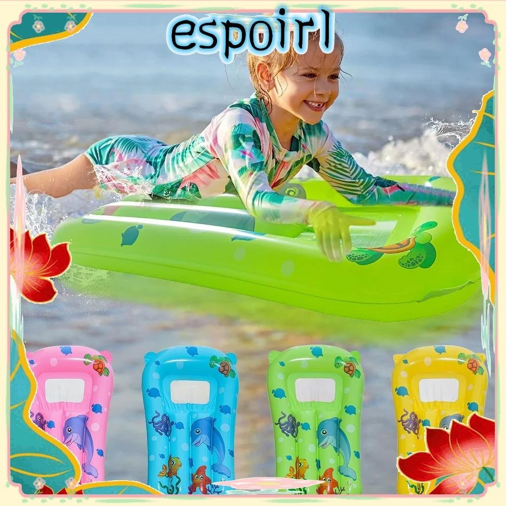 Espo เด็ก Paddling แผ่น,หนา PVC Inflatable Surf Float Bed, Inflatable ...