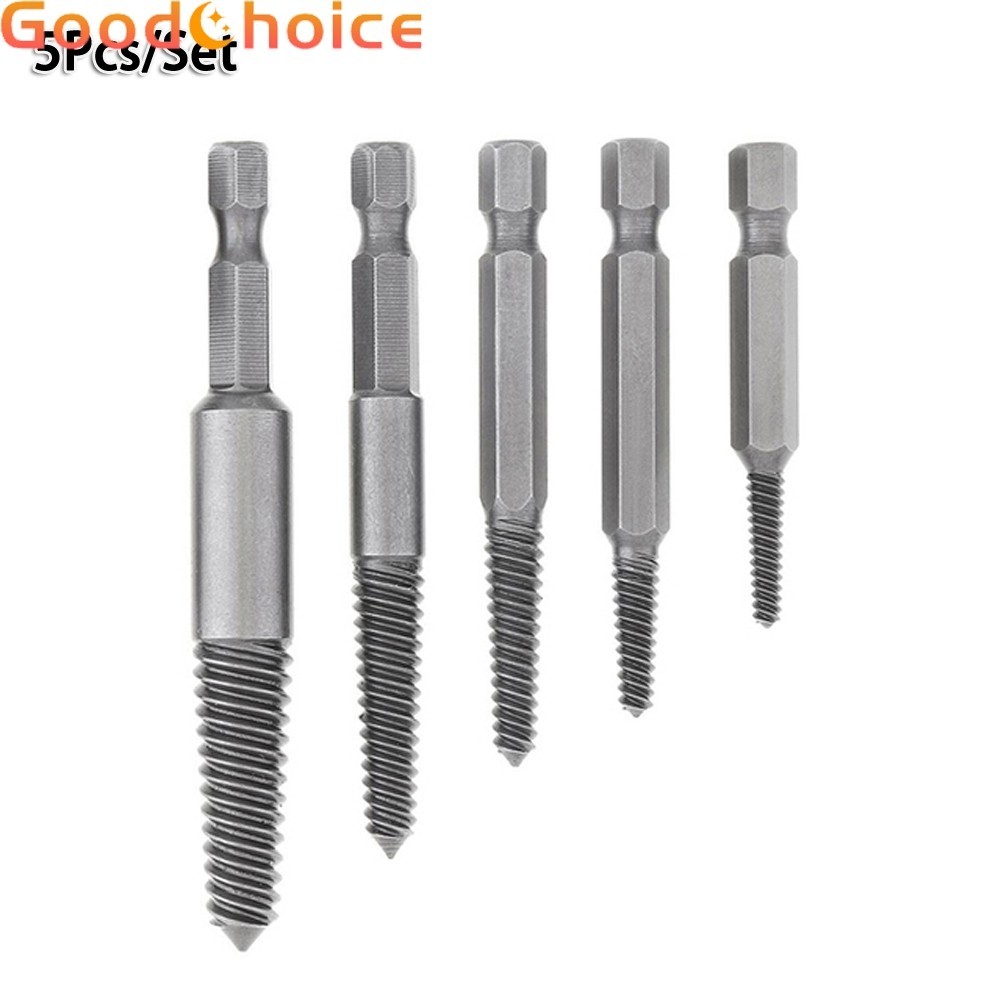 Good5 ชิ้น/เซ็ต Hex Screw Extractors Broken Damaged Screw Extractor ...