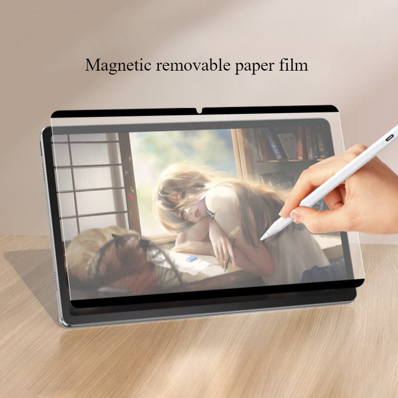 แม่เหล็กเหมือนกระดาษรู้สึกฟิล์มนุ่มสําหรับ Huawei MatePad Pro  PaperMatte Edition 2025 WIFI เท่านั้น Pro 2024 MRO-W00 MRO-W10 Scrren 