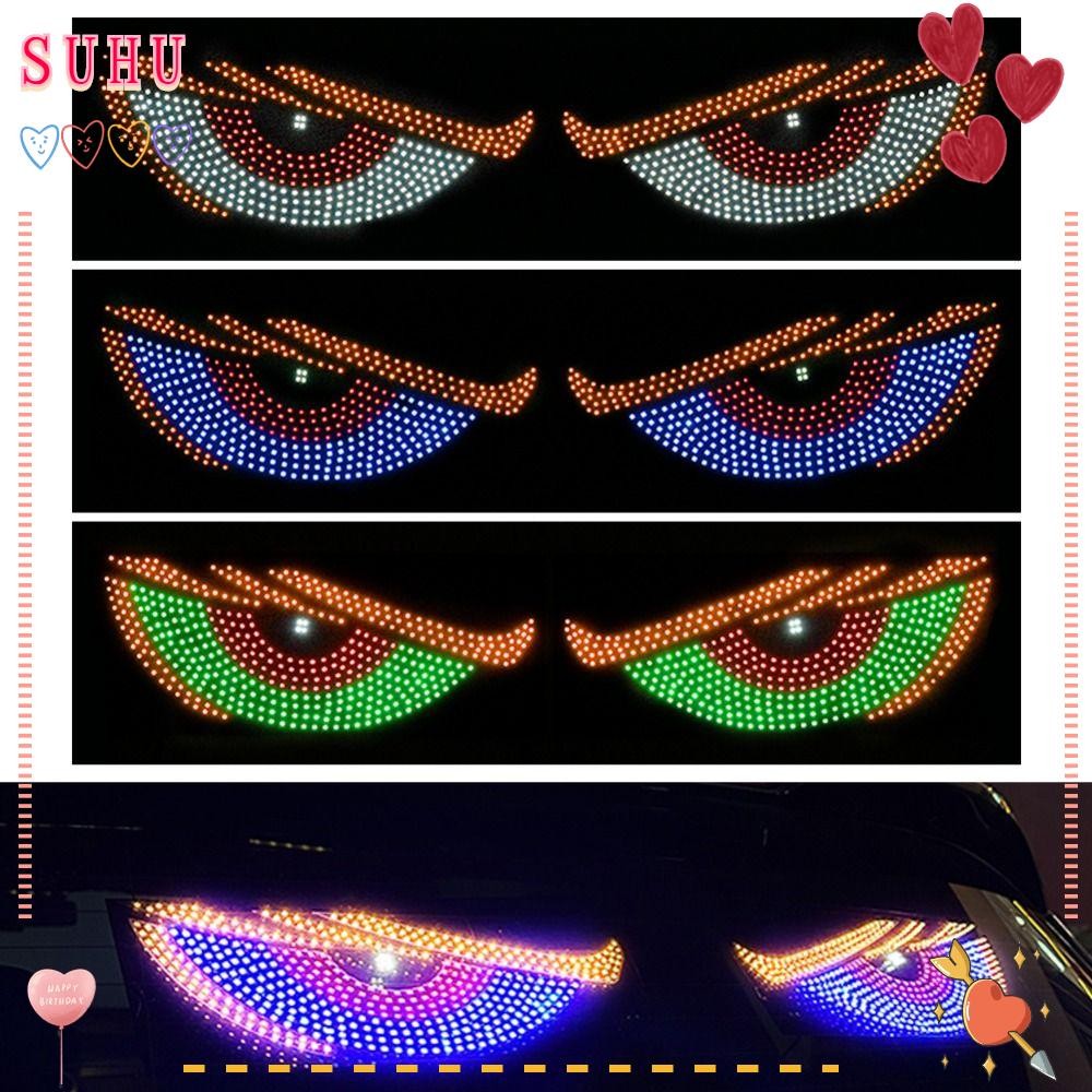 SUHU รถบรรทุก Devils Eye Light, Multi-Mode USB Dynamic Demon Eye Light ...