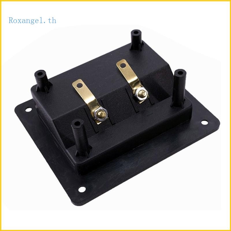 ROX 2Pin Junction Box ภายนอก Banana Jack Speaker Amplifier Wire Clip ...