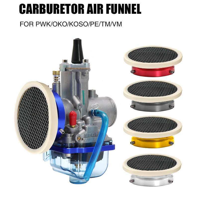 66mm Motorcycle Carburetor Net Velocity Stack Mesh Screen for Air