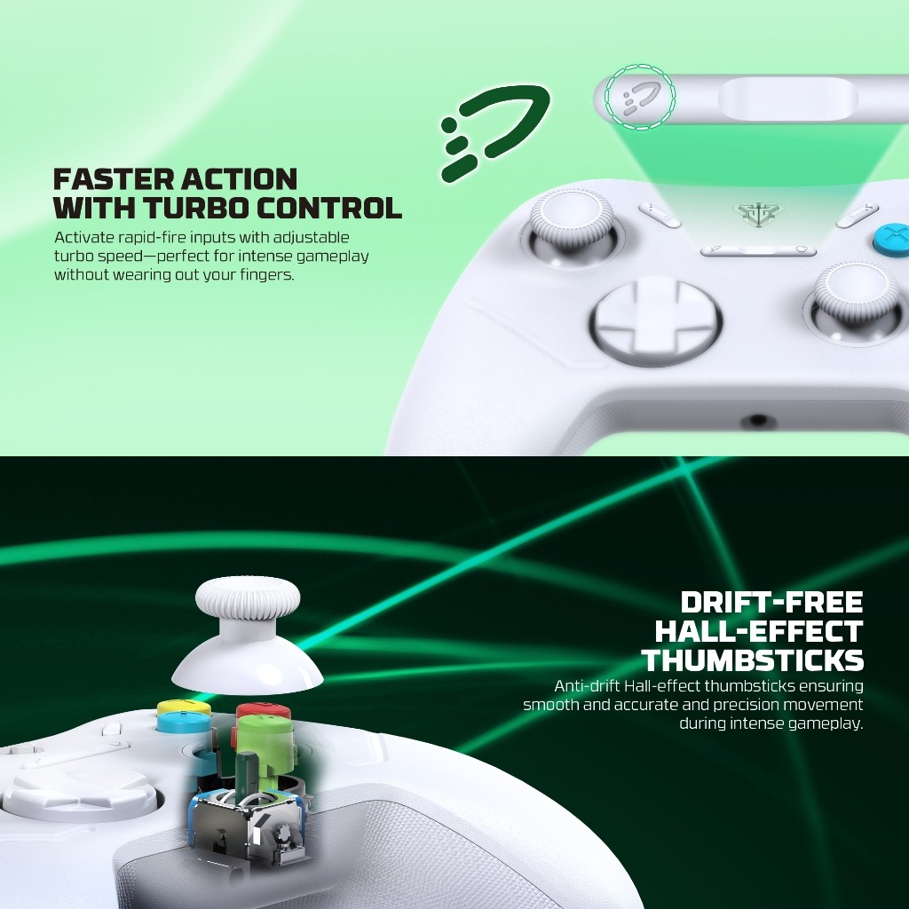 FANTECH รุ่น WGP13X จอยเกมมิ่งไร้สาย จอยไร้สาย Wireless gaming controller เล่นได้ทั้งพีซี PS3