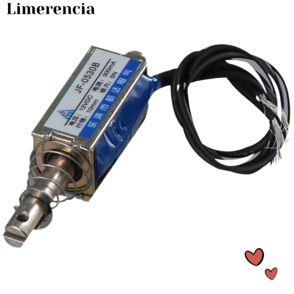 IFFINE โซลินอยด์, JF-0530B 5N แม่เหล็กไฟฟ้า, ดึง DC 12V Holding Force ...