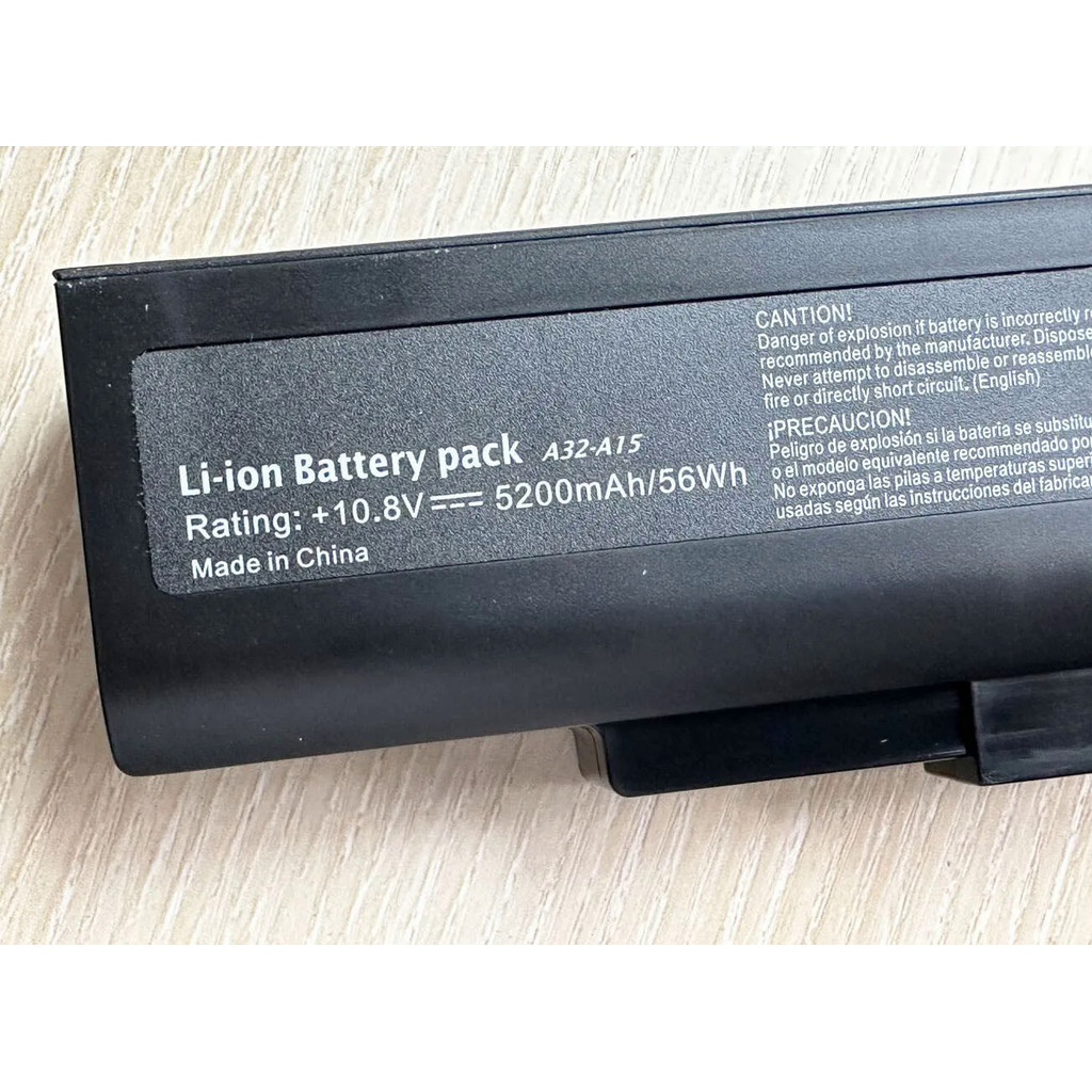 A32-A15 6 Cell แบตเตอรี่แล็ปท็อป for Fujitsu lifebook N532 NH532 ...
