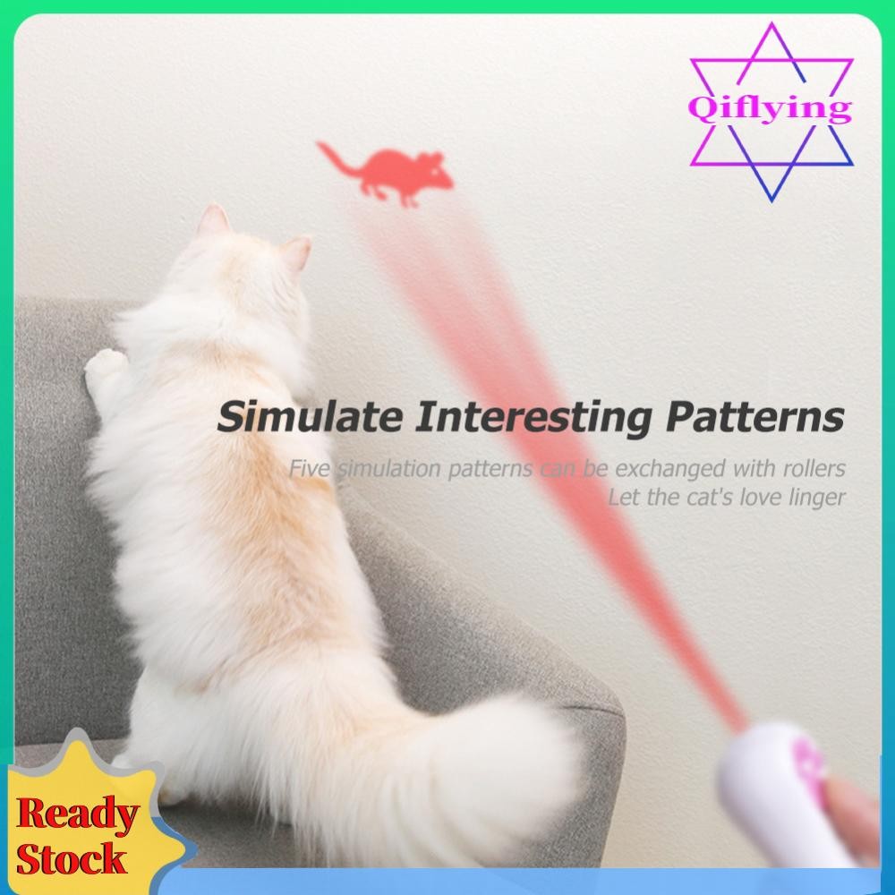 Led Projection Funny Cat Stick USB Cats เลเซอร์โปรเจคเตอร์ปากกาของเล่น ...