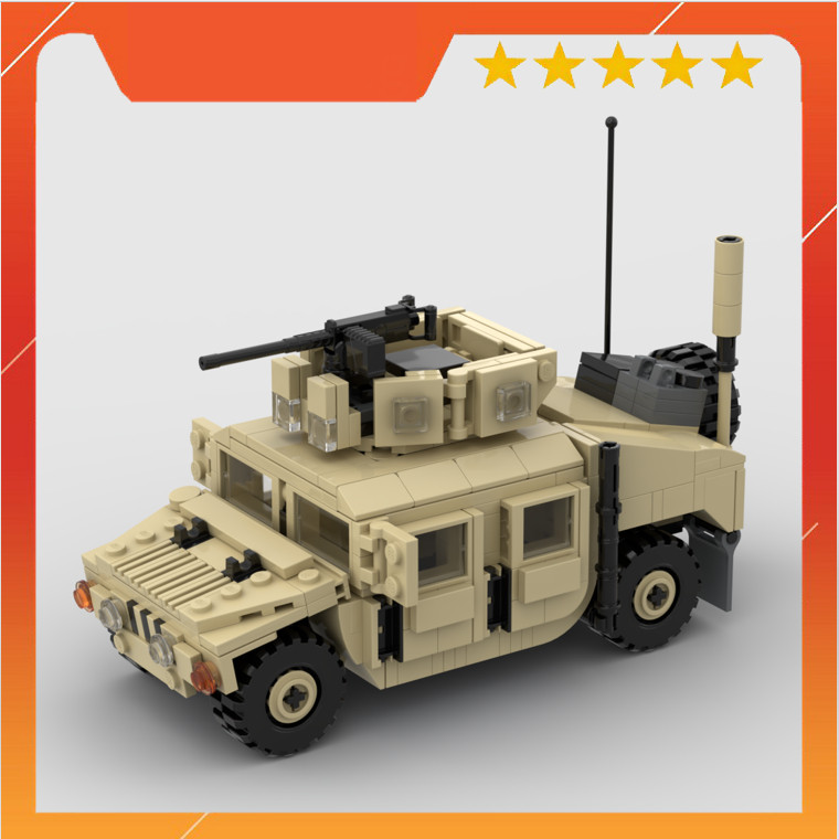 Moc Army Humvee Full Armo ประกอบของเล่น | Shopee Thailand