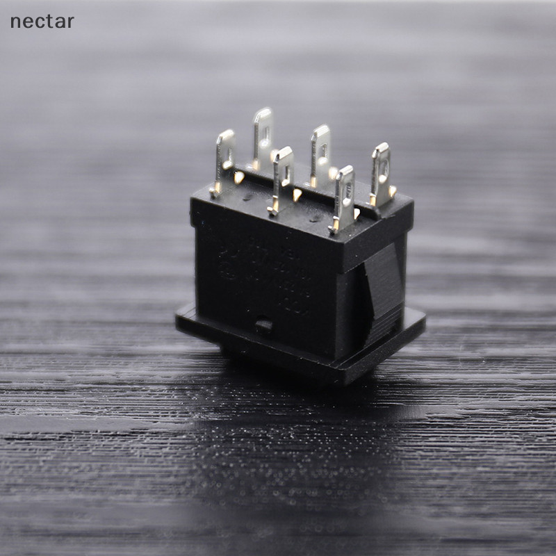 Tar KCD2 Mini สีดํา 6PIN เปิด/ปิด/บน Rocker Switch เรือ Rocker Switch ...