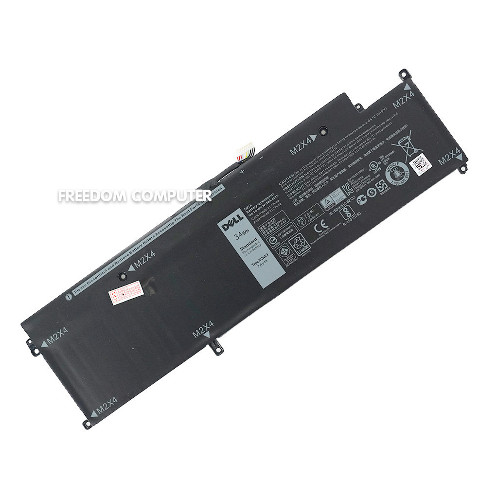 Generic Batterij P63NY 5381mAh 7.6V compatibel Voor Latitude 13