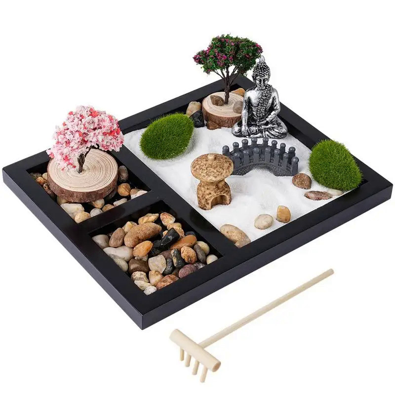 Mini Zen Garden Authentic Zen Garden Kit Zen Garden Accessories Kit ...