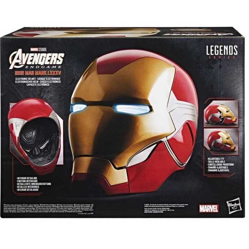 Hasbro 1/1 Real Wear Props MARVEL Iron Man MK85 หมวกกันน็อค ...