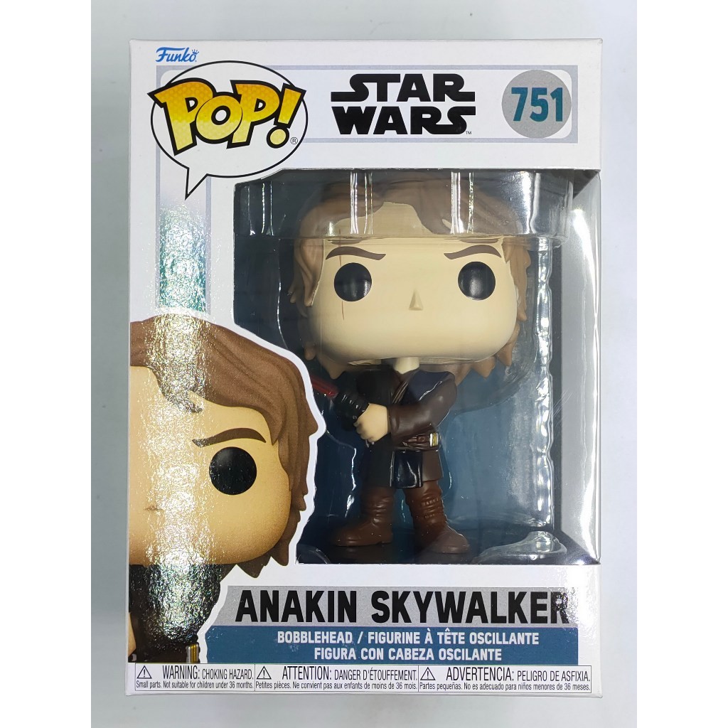 Funko Pop Star Wars - Anakin Skywalker with Red Lightsaber #751 ...